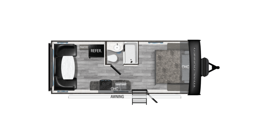 Trail Runner 211RD Floorplan