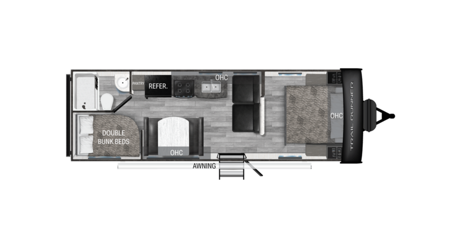 Trail Runner 251BH Floorplan