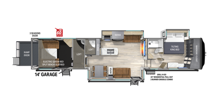 Cyclone 4014C Floorplan