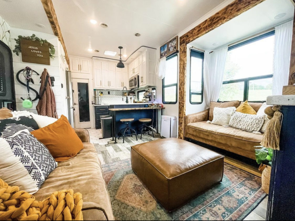 Change up your RV interiors with new furniture