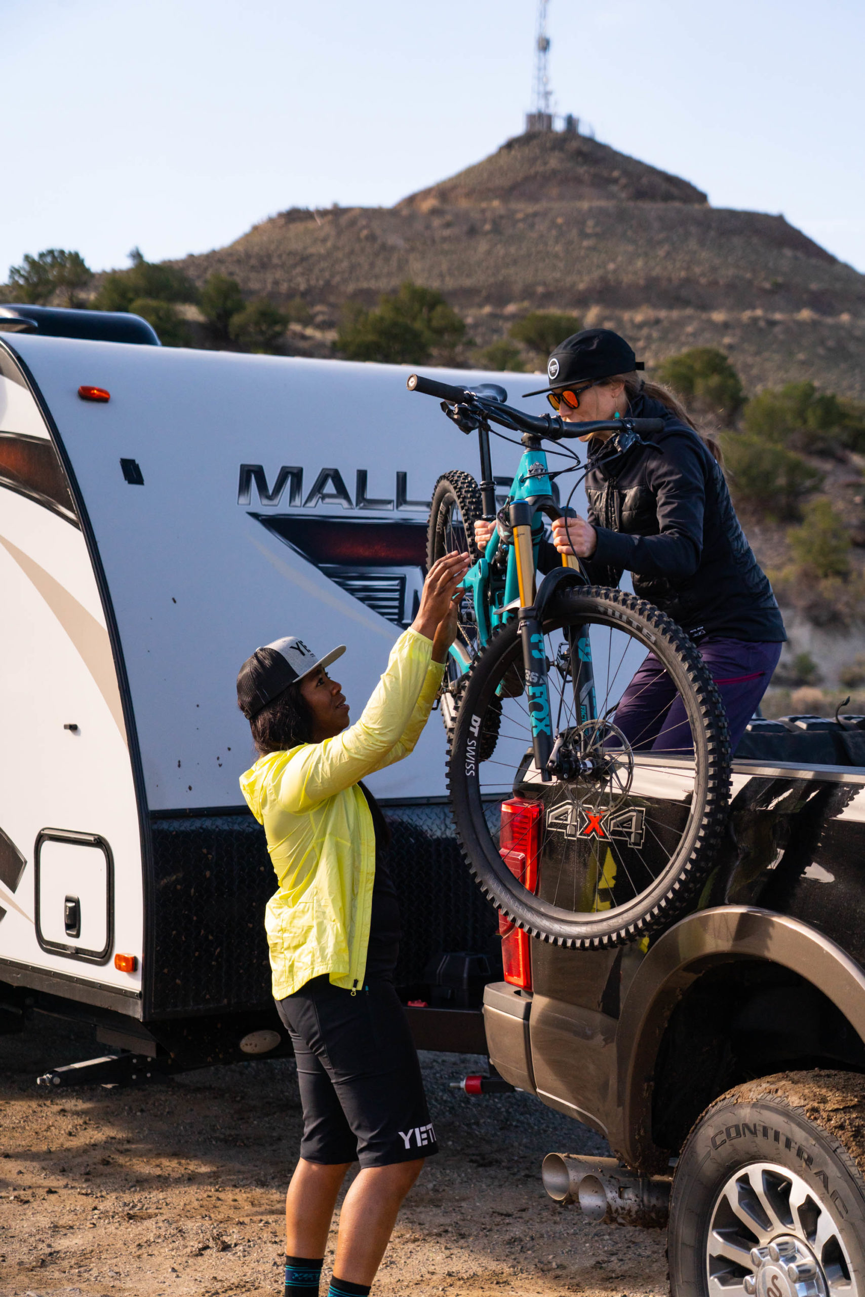 Mountain biking can be intimidating, so you have to instill a sense of excitement that encourages other to push themselves.