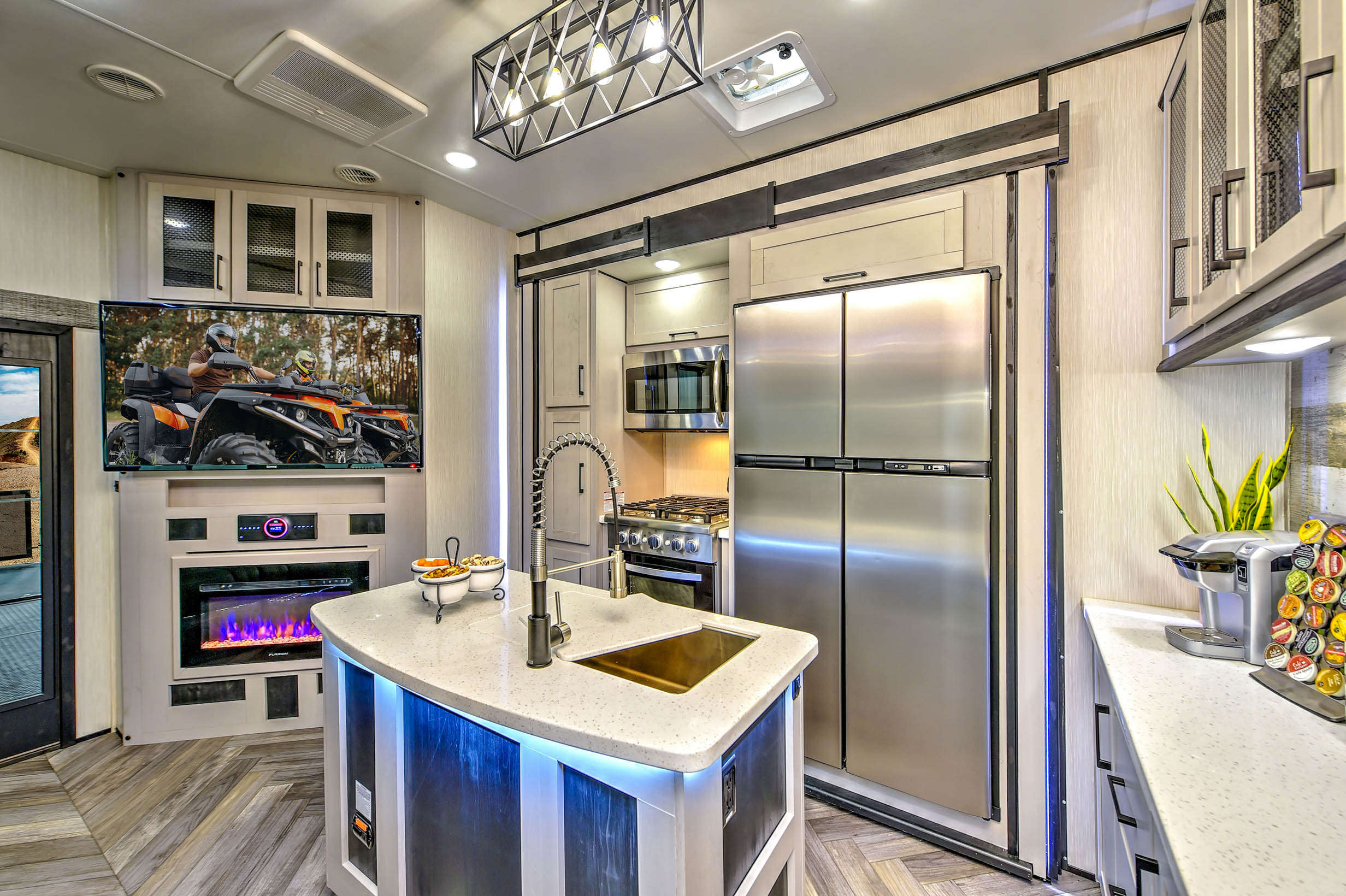 New Cyclone toy hauler model 