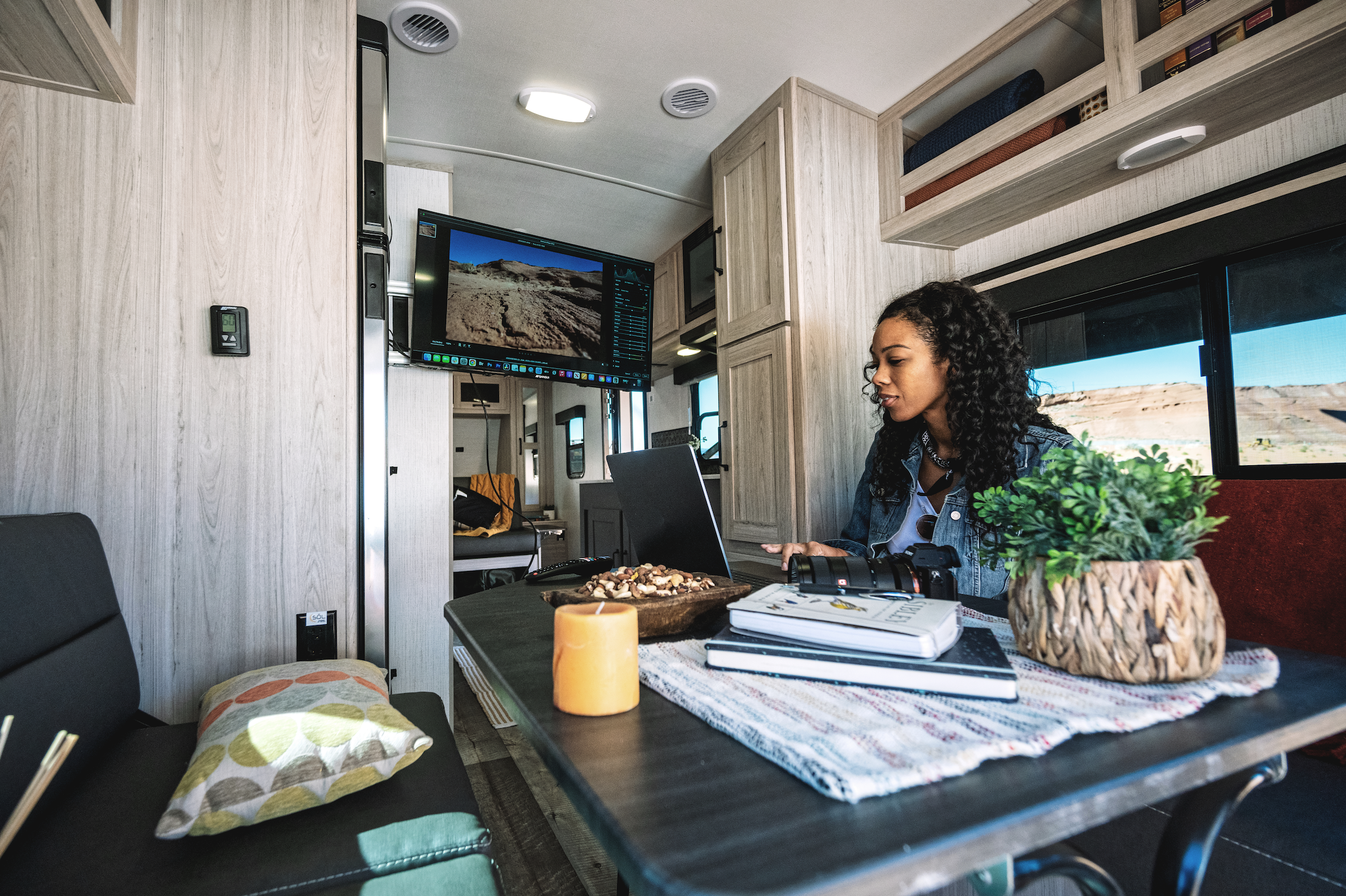 Create a work schedule and stay on track with dedicate breaks.