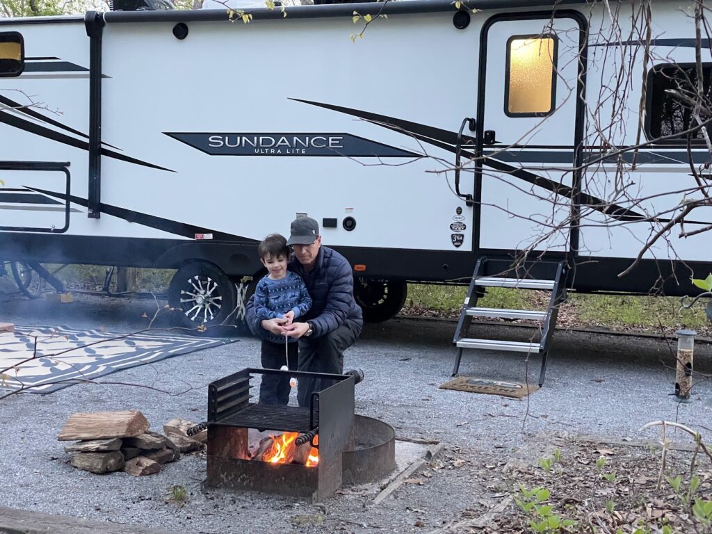 Roasting sticks come in different styles and can make for fun accessories on your camping trip.