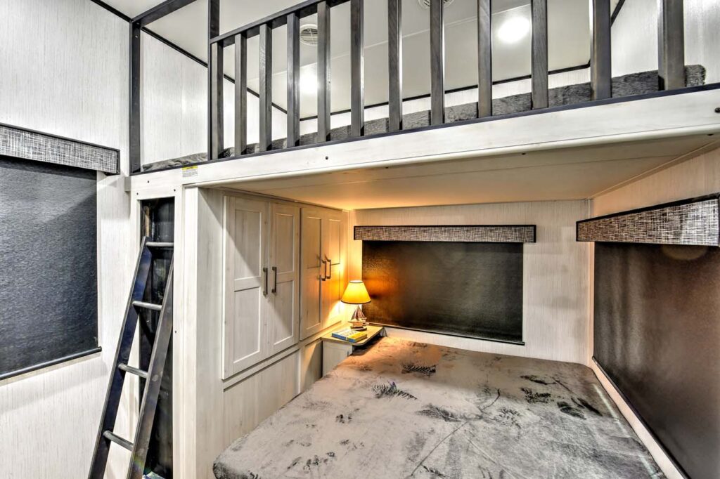 Bunkhouses can come in many different configurations. 