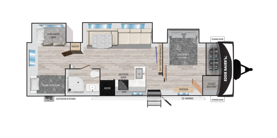 34BSBH Floorplan