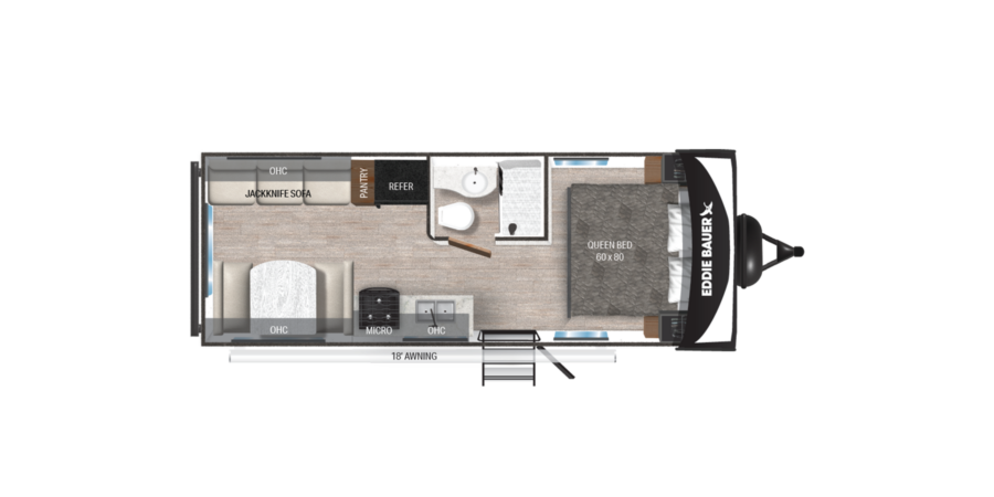 EBS 210RD Floorplan