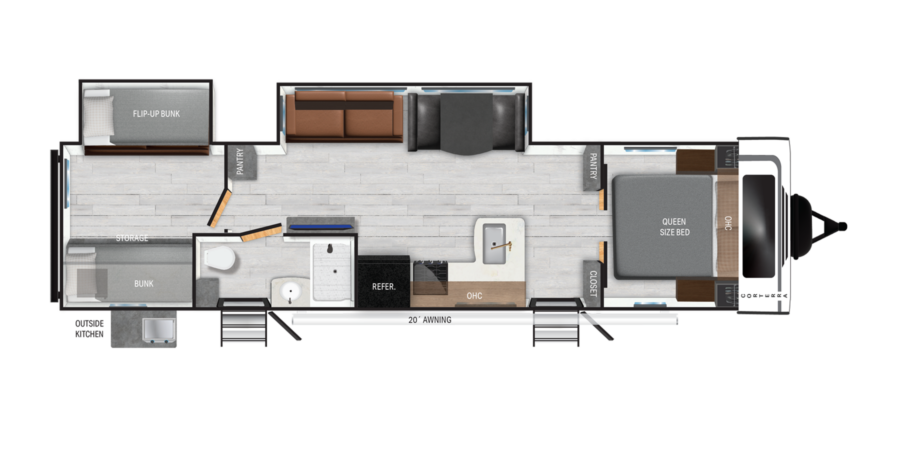 33.3BH Floorplan