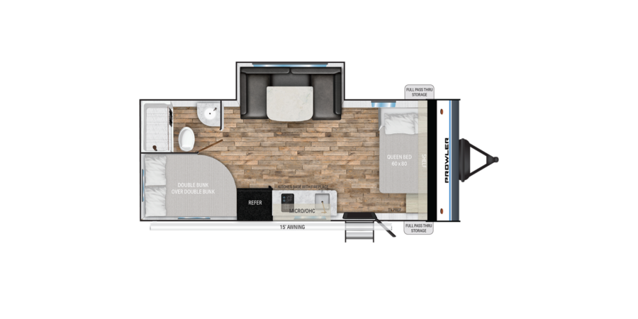 19BHX Floorplan
