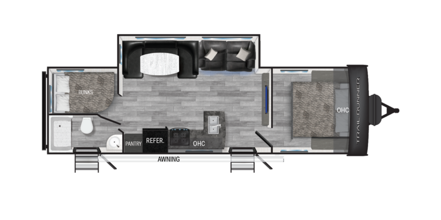 Trail Runner 270BH Floorplan