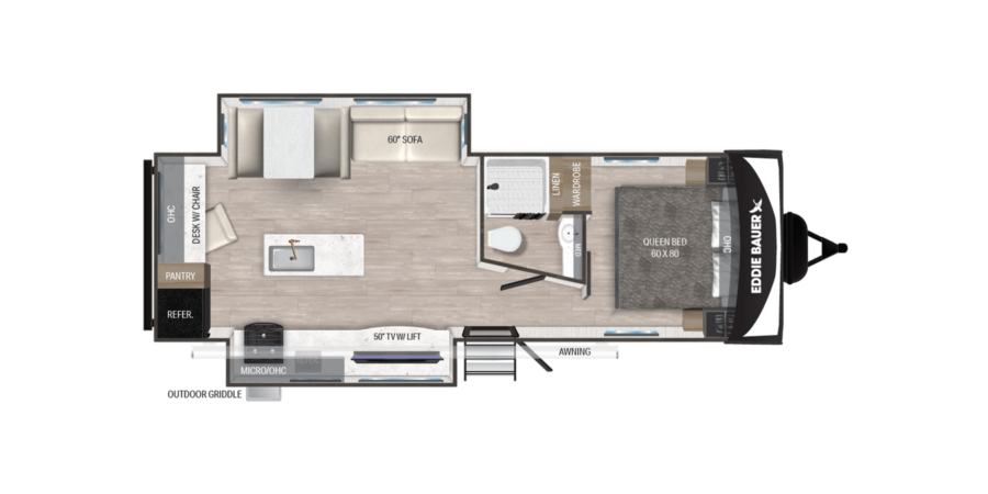 EBL 2600RK Floorplan