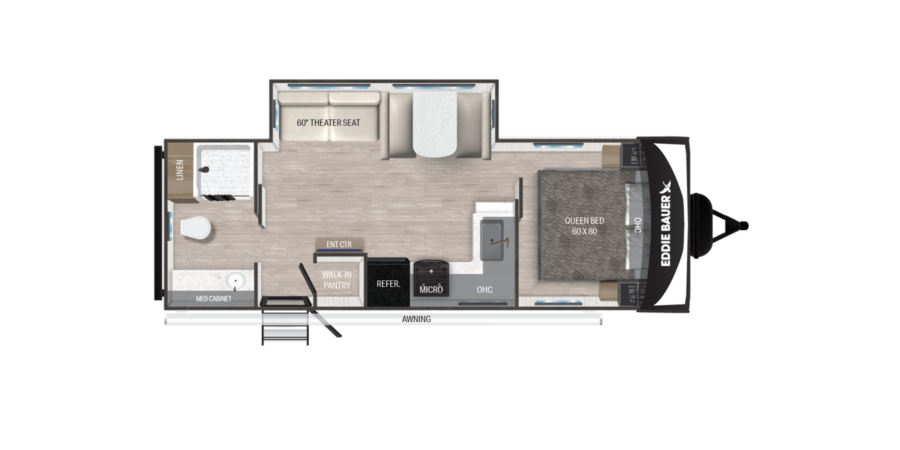 EBL 2610RB Floorplan