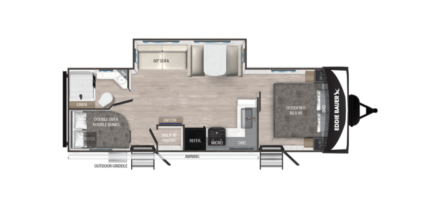 EBL 2800BH Floorplan