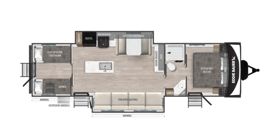 EBL 3200BH Floorplan