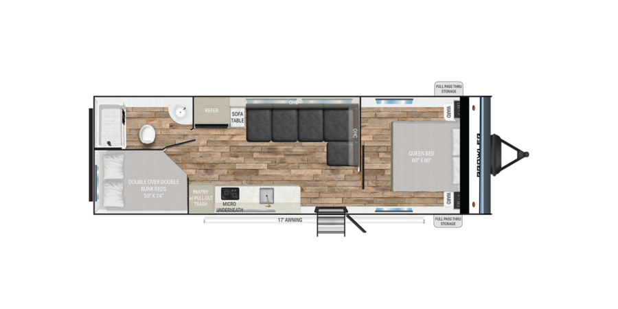 2511BHX Floorplan